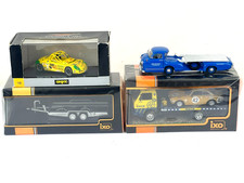 IXO & Onyx Rally Vehicle Bundle 1/43 Race Transporter Mercedes Renault & Trailer