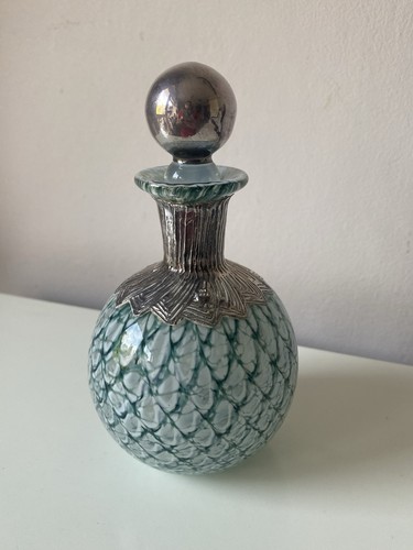1930 art glass and silver - art,