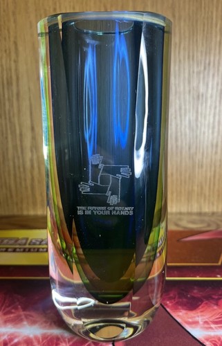 Blue green colored vase - vase, “the
