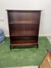 Solid Vintage Mahogany Stag Minstrel Bookcase Shelving Unit Can Deliver