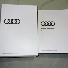 AUDI A7 SPORTBACK OWNERS PACK