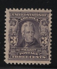 302 F-VF OG mint lightly