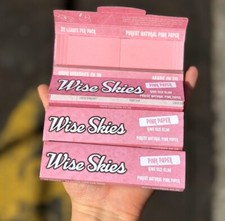 3 x Pink Rolling Papers with