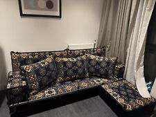 Arabic Turkish MAJLIS floor seating with carpet included.