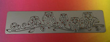 Cheeky Wise Owl Family on a