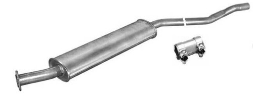 Center muffler midsection - muffler,