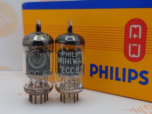 Philips ecc82 12au7 - 2x, short