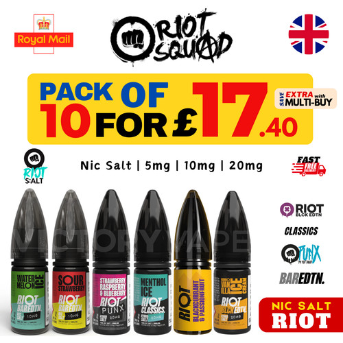 Riot squad nic - nic, salt