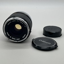 Canon FD 35mm 1:2 f/2 Prime Lens -  Chrome Nose Thorium Glass - NO RESERVE