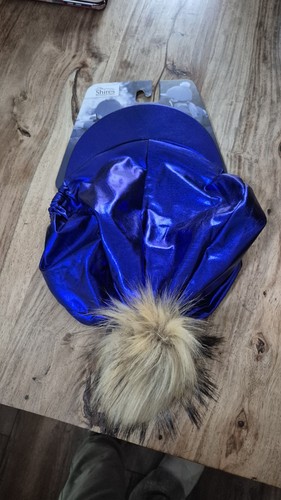 Shires metallic hat silk - metallic,
