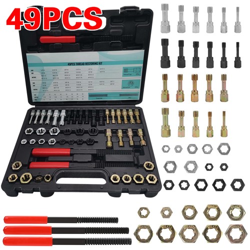 49pcs thread repair - thread, chaser