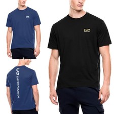 ARMANI EA7 8NPT18 Mens T-Shirt Short Sleeve Emporio Armani Casual Cotton Tee Top