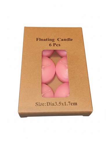 Floating candles 2 pink - 6,