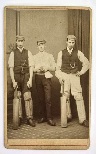 Rare antique cdv photo group - photo,