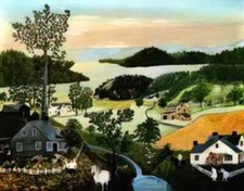 Grandma Moses photo A4 a