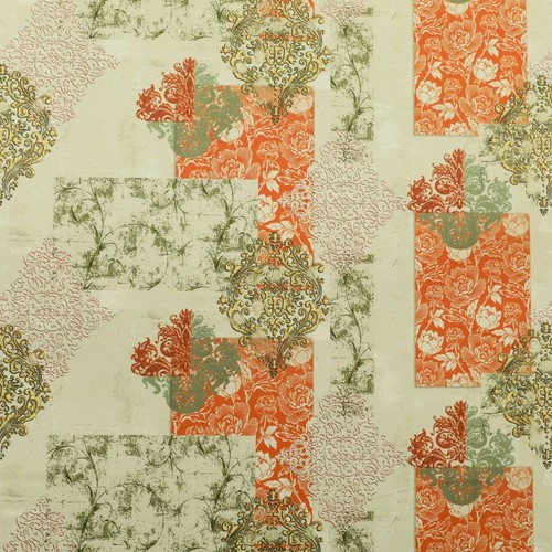 Patchwork pattern velvet - patchwork,