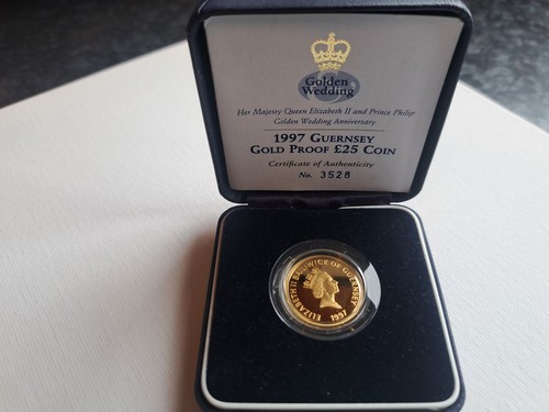 1997 guernsey gold - guernsey, proof