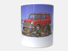 Classic Austin Mini Van mug