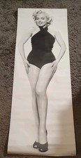 VINTAGE VERKERKE POSTER 'MARILYN MONROE (62" X 21") 1984
