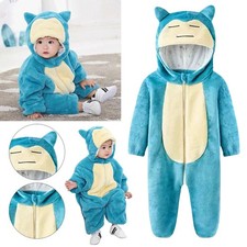Snorlax Pijamas Baby Jumpsuit
