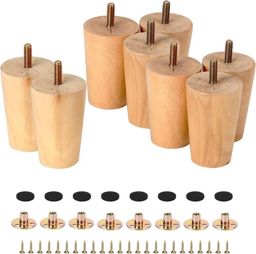 8pcs 8cm solid wooden - 8pcs,