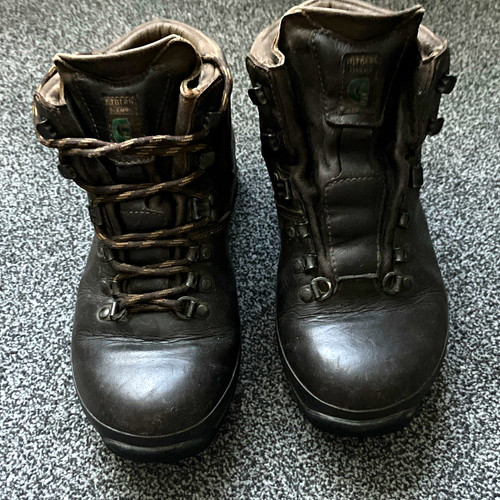 Altberg walking boots.