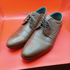 Mens Taylor and Wright Leather Smart Formal Lace Up Brown Shoes UK 8 Wedding VGC