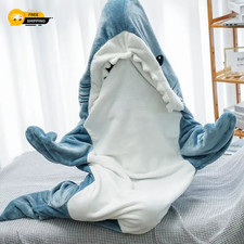Shark Blanket Adult Cartoon