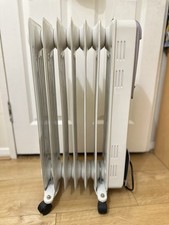 DRW Oil Electric Heater 1500W Portable Electric Heater Barely Used No Box