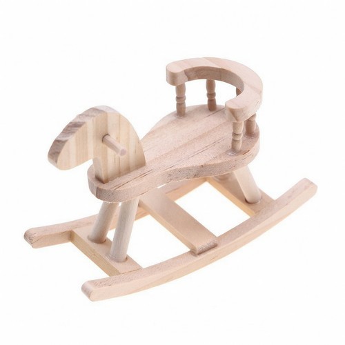 Dollhouse rocking horse - rocking,
