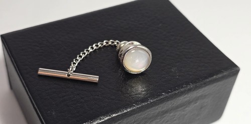 Mother pearl silver round - mother,