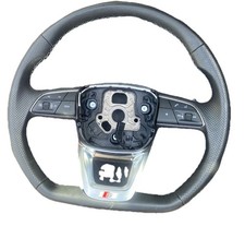 AUDI Q5 80A Q7 4M Q8 4M8 S LINE FLAT BOTTOM STEERING WHEEL 4M0419091AC
