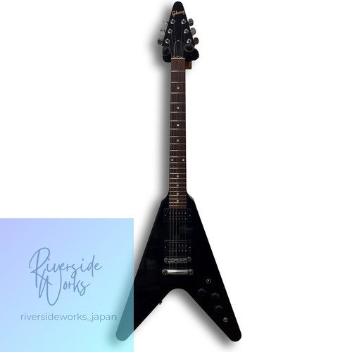 Gibson 80s flying ebony - gibson,