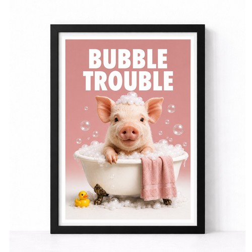 Funny bathroom print - bathroom,