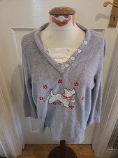 Ladies Damart Size Large Grey