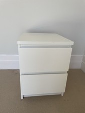 Set of two IKEA Malm Bedside