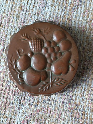 Vintage copper jelly - copper, mould