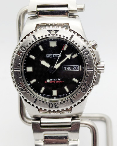 Seiko kinetic black knight - kinetic,