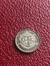 1940 GEORGE VI SILVER THREE