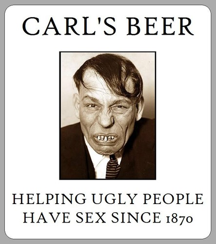 Funny man ugly quotes - quotes, beer