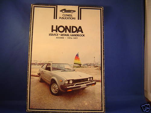 Honda clymer accord - honda,