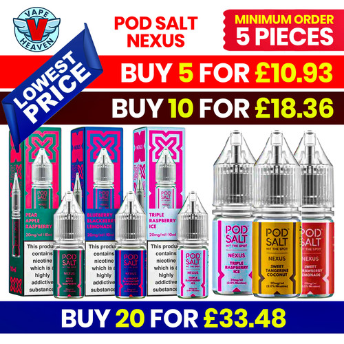 Pod salt nic - salt, liquid