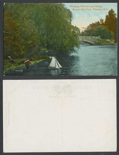 Canada old postcard weeping - canada,