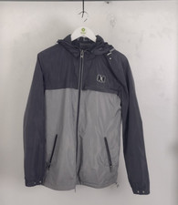 Avenzi Jeans Men's Rain Jacket Light Size S Grey Mix Used F2