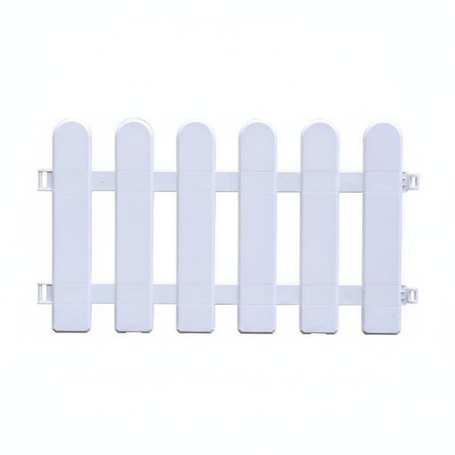 Plastic garden fence - garden,