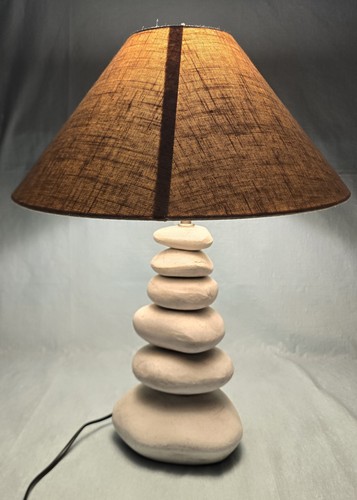 Pebble stone effect table - pebble,