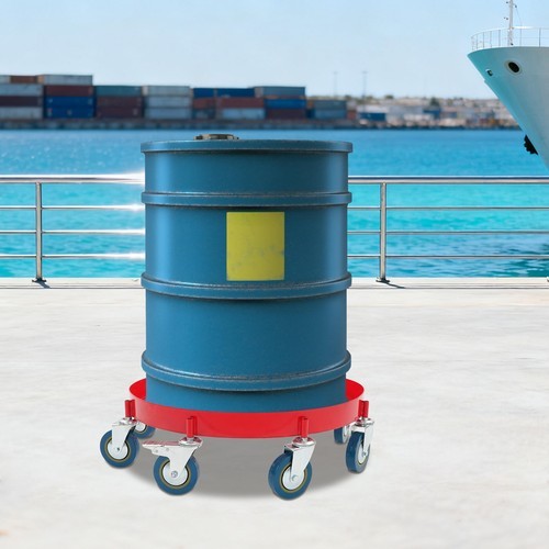 Gallon drum dolly with - gallon,