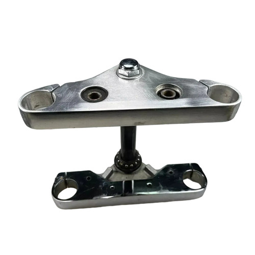 Triple clamp bottom top fork