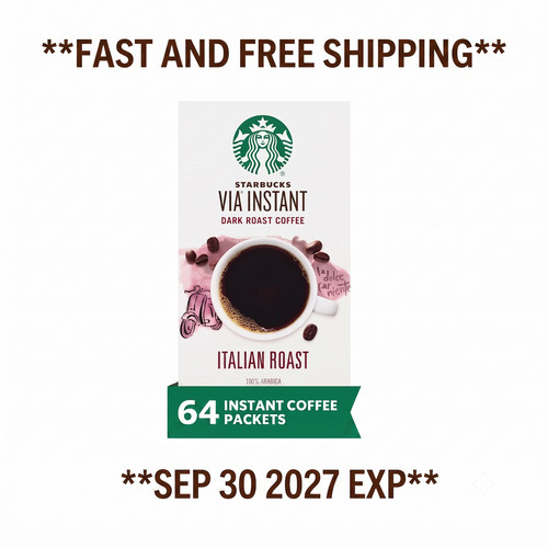 Starbucks via instant coffee - via,