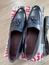 Boss Navy Loafers Men’s Made